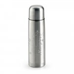 KARPOV. Garrafa em a&ccedil;o inox de parede dupla t&eacute;rmica, isolada a v&aacute;cuo (500 mL ) - Cromado