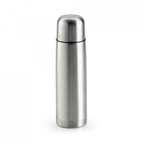 KARPOV. Garrafa em a&ccedil;o inox de parede dupla t&eacute;rmica, isolada a v&aacute;cuo (500 mL )