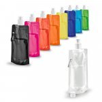 KWILL. Squeeze dobr&aacute;vel em PE com sistema "push-pull" e acabamento transl&uacute;cido (460 mL)