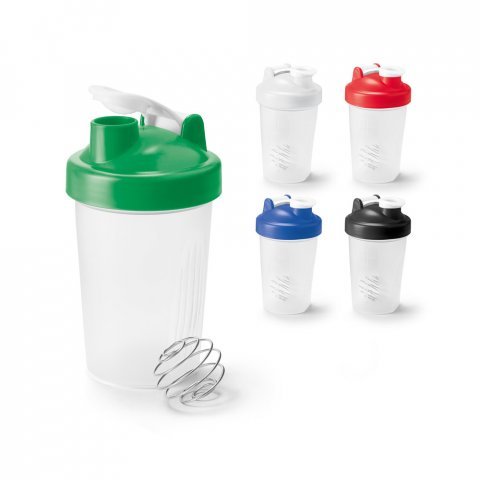 NURMI. Shaker em HDPE com tampa flip top em PP (550 mL)