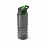 ODRET. Squeeze em AS e tampa em PP, com bico de canudo flip (650 mL) - Verde