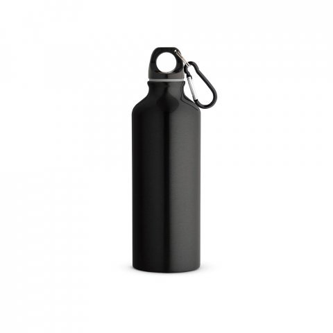 ERALD. Squeeze em alum&iacute;nio com mosquet&atilde;o (530 mL) - Preto