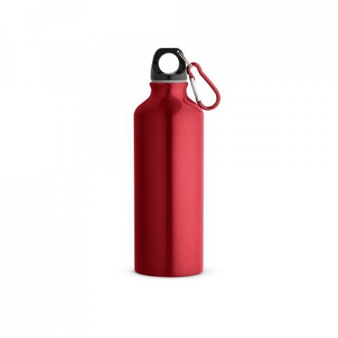 ERALD. Squeeze em alum&iacute;nio com mosquet&atilde;o (530 mL) - Vermelho