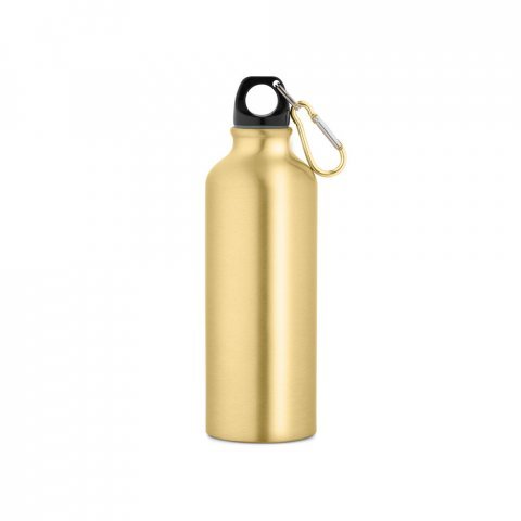 ERALD. Squeeze em alum&iacute;nio com mosquet&atilde;o (530 mL) - Dourado satinado
