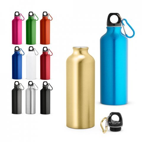 ERALD. Squeeze em alum&iacute;nio com mosquet&atilde;o (530 mL)