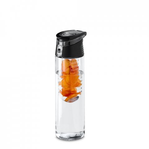 TOWN. Squeeze em AS com tampa em PP 740 mL - Transparente