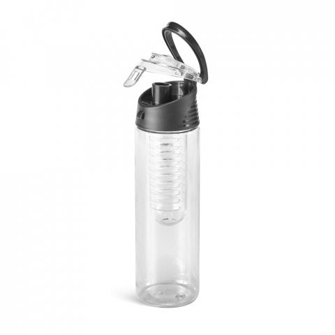 TOWN. Squeeze em AS com tampa em PP 740 mL - Transparente