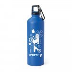 SPORTY. Squeeze em alum&iacute;nio com acabamento mate (800 mL) - Azul