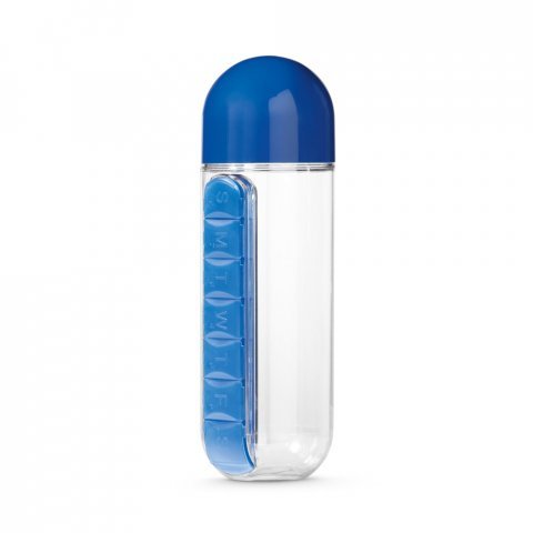 OTHMER. Squeeze em AS com tampa em PE 740 mL - Azul royal