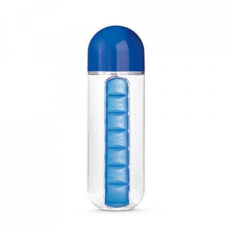OTHMER. Squeeze em AS com tampa em PE 740 mL - Azul royal