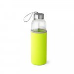 RAISE. Squeeze em vidro e tampa em a&ccedil;o inox com al&ccedil;a (520 mL) - Verde claro