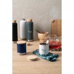 NORRE BOTTLE. Garrafa em a&ccedil;o inox de parede dupla t&eacute;rmica, isolada a v&aacute;cuo (640 mL)
