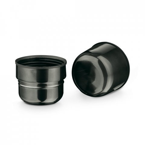 HEAT. Garrafa em a&ccedil;o inox de parede dupla t&eacute;rmica, isolada a v&aacute;cuo (750 mL) - Chumbo