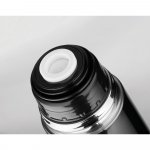 HEAT. Garrafa em a&ccedil;o inox de parede dupla t&eacute;rmica, isolada a v&aacute;cuo (750 mL) - Chumbo
