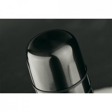 HEAT. Garrafa em a&ccedil;o inox de parede dupla t&eacute;rmica, isolada a v&aacute;cuo (750 mL) - Chumbo