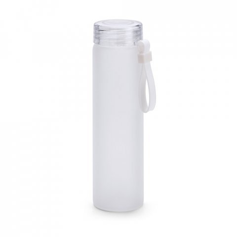 WILLIAMS. Squeeze em vidro borossilicato com al&ccedil;a (470 mL) - Branco