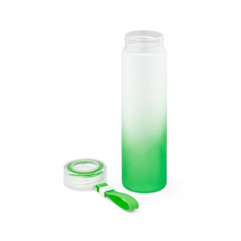 WILLIAMS. Squeeze em vidro borossilicato com al&ccedil;a (470 mL) - Verde