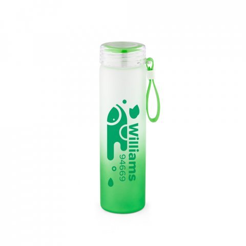 WILLIAMS. Squeeze em vidro borossilicato com al&ccedil;a (470 mL) - Verde