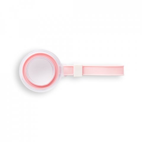 WILLIAMS. Squeeze em vidro borossilicato com al&ccedil;a (470 mL) - Rosa claro