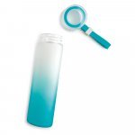 WILLIAMS. Squeeze em vidro borossilicato com al&ccedil;a (470 mL) - Turquesa