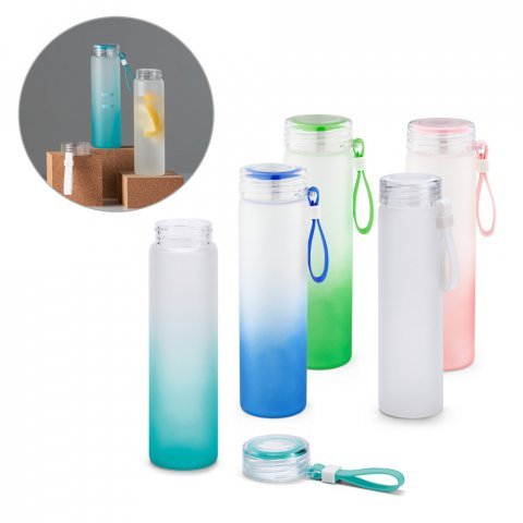 WILLIAMS. Squeeze em vidro borossilicato com al&ccedil;a (470 mL)