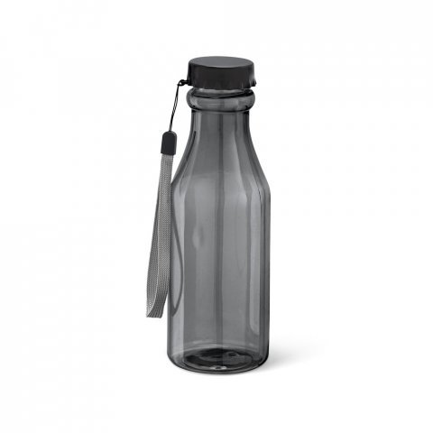 LAUNAY. Squeeze em AS e tampa em PP com al&ccedil;a (510 mL) - Preto