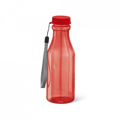 LAUNAY. Squeeze em AS e tampa em PP com al&ccedil;a (510 mL) - Vermelho