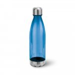 ANCER. Squeeze em AS, com tampa e base em a&ccedil;o inox (700 mL) - Azul