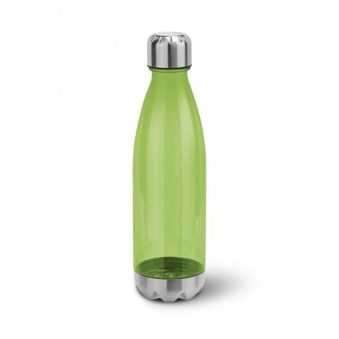 ANCER. Squeeze em AS, com tampa e base em a&ccedil;o inox (700 mL) - Verde claro