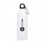 SIDEROT. Squeeze em alum&iacute;nio com mosquet&atilde;o (800 mL) - Branco