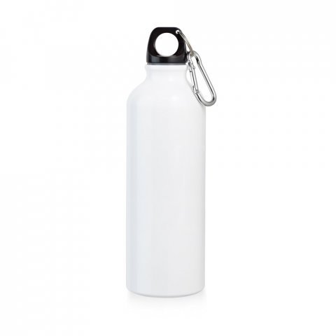 SIDEROT. Squeeze em alum&iacute;nio com mosquet&atilde;o (800 mL) - Branco
