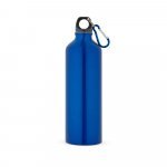SIDEROT. Squeeze em alum&iacute;nio com mosquet&atilde;o (800 mL) - Azul royal