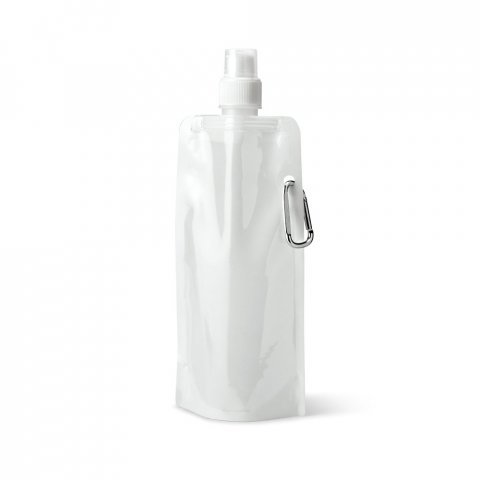 DECNOP. Squeeze dobr&aacute;vel em PE com bico de sistema "push-pull" e acabamento mate (460 mL) - Branco