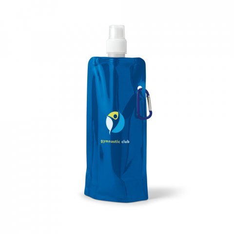 DECNOP. Squeeze dobr&aacute;vel em PE com bico de sistema "push-pull" e acabamento mate (460 mL) - Azul royal