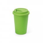 BACURI. Copo para viagem em fibra de bambu (60%) e PP (40%) (450 mL) - Verde claro