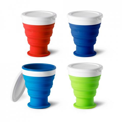 MODRIC L. Copo de viagem em silicone e PP (400 mL)