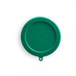 ORTON. Copo de viagem em silicone com tampa em PP (240 mL) - Verde claro