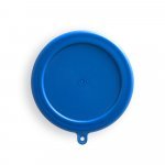 ORTON. Copo de viagem em silicone com tampa em PP (240 mL) - Azul claro