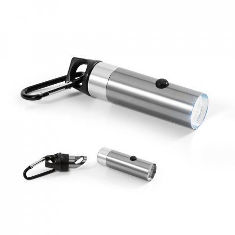 SCREEBE. Lanterna em alum&iacute;nio com 6 LEDs
