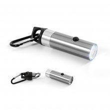 SCREEBE. Lanterna em alum&iacute;nio com 6 LEDs