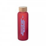 LILLARD. Squeeze em vidro borossilicato fosco (500 mL) - Vermelho