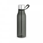 SENNA. Squeeze em PET 100% reciclado com al&ccedil;a de silicone (590 mL) - Preto
