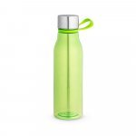 SENNA. Squeeze em PET 100% reciclado com al&ccedil;a de silicone (590 mL) - Verde claro