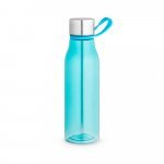 SENNA. Squeeze em PET 100% reciclado com al&ccedil;a de silicone (590 mL) - Azul claro