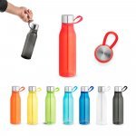 SENNA. Squeeze em PET 100% reciclado com al&ccedil;a de silicone (590 mL)