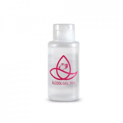 HEALTY 60. &Aacute;lcool Gel 70% Antiss&eacute;ptico 60ml - Transparente