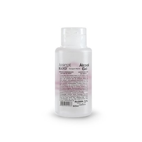 HEALTY 60. &Aacute;lcool Gel 70% Antiss&eacute;ptico 60ml