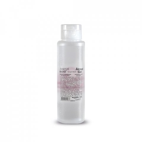 HEALTY 100. &Aacute;lcool Gel  70% Antiss&eacute;ptico 100ml - Transparente