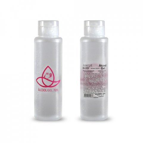 HEALTY 100. &Aacute;lcool Gel  70% Antiss&eacute;ptico 100ml