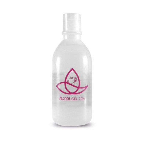 HEALTY 500. &Aacute;lcool Gel 70% Antiss&eacute;ptico 500ml - Transparente